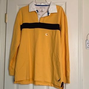 🟪🟪 Nautica Men’s Long-sleeve Collared Dress Shirt (NWT)
